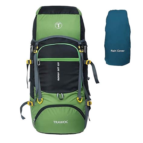 Buy TRAWOC 55L Travel Bag Front & Top Open Backpack for Hiking Trekking ...