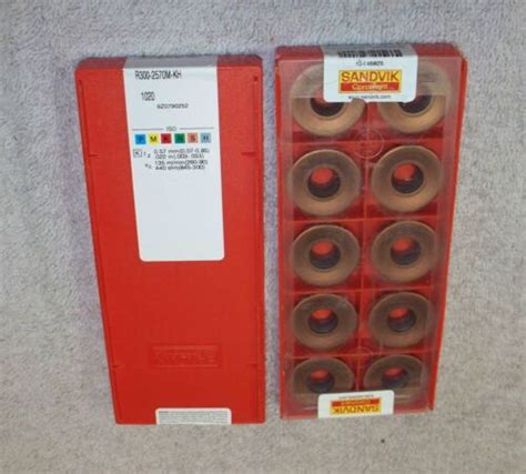 Sandvik Carbide Insert - R300-2570e-pl 1030 - New 10 | Ubuy India