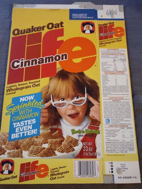 Cinnamon Life Cereal Box
