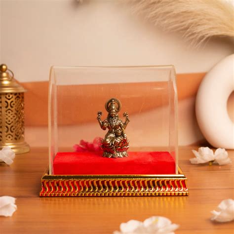 Shri Ashta Lakshmi Idol Brass Murti With Gift Box – Bharat Idols : The ...