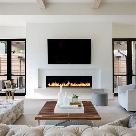 Living Room Decor Fireplace, Home Fireplace, Living Room Decor Modern ...