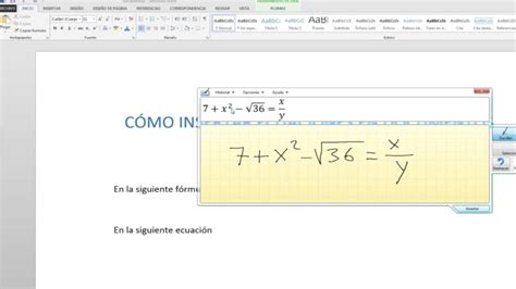 Image result for How to Write Math Formulas in Word