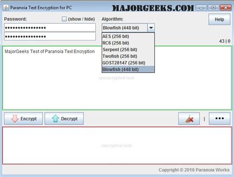 Paranoia File Encryption & Text Encryption Pro Code 的图像结果