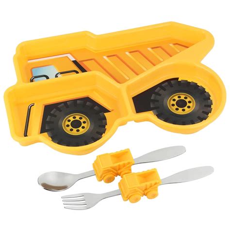 KidsFunwares Dump Truck Me Time Meal Set : Amazon.in: Baby Products