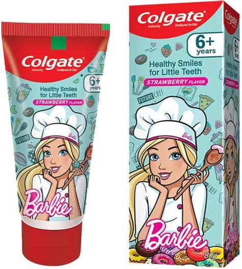 Buy COLGATE KIDS ANTICAVITY BARBIE TOOTHPASTE (6+ YEARS) STRAWBERRY ...