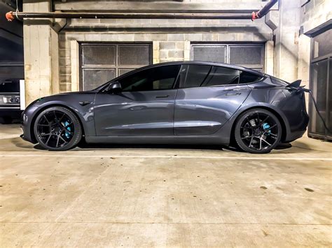 Aftermarket Wheels on Model 3