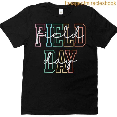 School Field Day Happy Field Day Tee Teacher Life Summer T-shirt