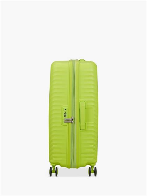 American Tourister Diablast 4-Wheel Medium Suitcase, 91L, Hyper Lime