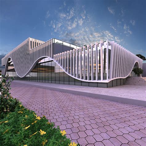Library Exterior Design 的图像结果