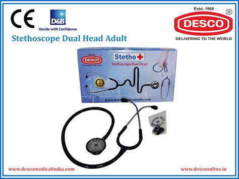 Stethoscope Dual Head Adult Manufacturers, Suppliers & Exporters India
