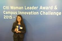 PGP student Shreya Garg wins Citi Woman Leader Award 2016 | IIM Bangalore