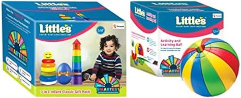 Little's 3 in 1 Infant Classic Gift Pack+Activity & Learning Ball ...