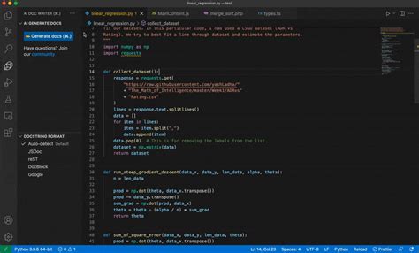 Python Integration with vs Code 的图像结果