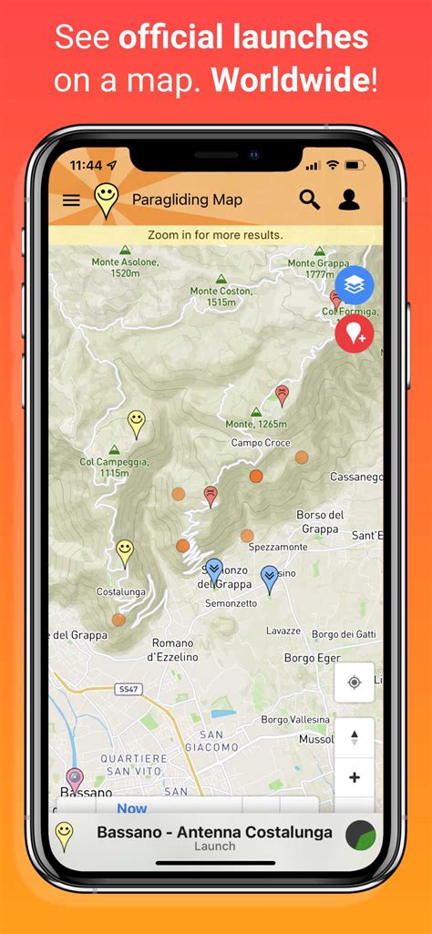 ⭐️ PARAGLIDING MAP