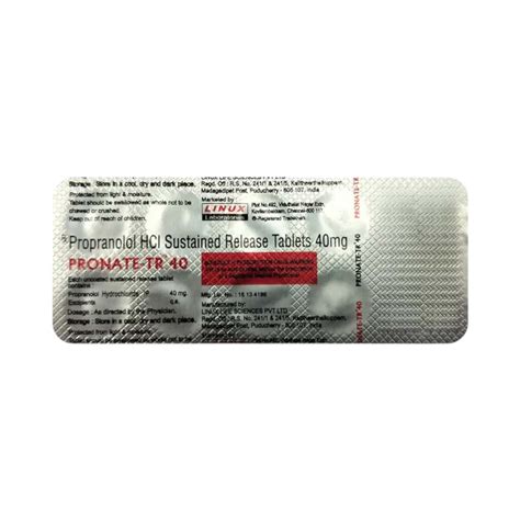 Pronate 40 MG Tablet (10): Uses, Side Effects, Price & Dosage | PharmEasy