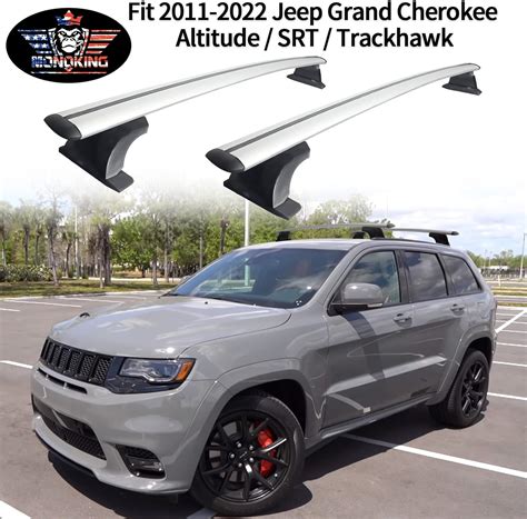 Buy MONOKING Cross Bars Roof Racks for 2011-2022 Jeep Grand Cherokee ...