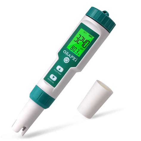 Pool Salt Tester ORAPXI pH and Salt Meter for Saltwater Pool pH and ...