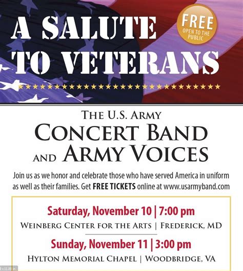 Free Army Band Concerts this weekend! | Article | The United States Army