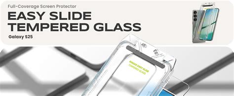 Ringke Easy Slide Glass [2 Pack] Compatible with Samsung Galaxy S25 and ...