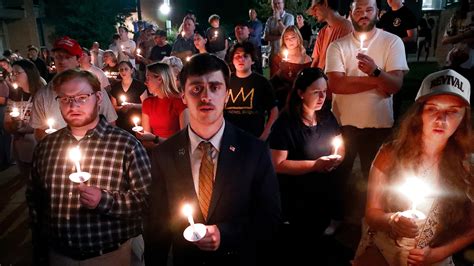 MTSU Turning Point USA and College Republicans hold vigil for Charlie Kirk