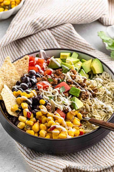Taco Bowl Recipe, Quick and Easy