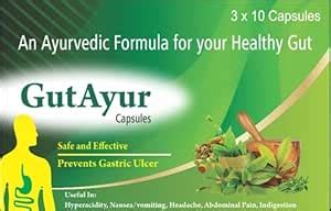 Buy Gutayur ayurvedic gastric capsule (pack of 30 capsules) Online at ...