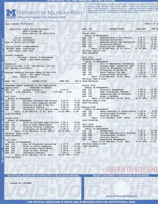 Image result for College Transcript Paper