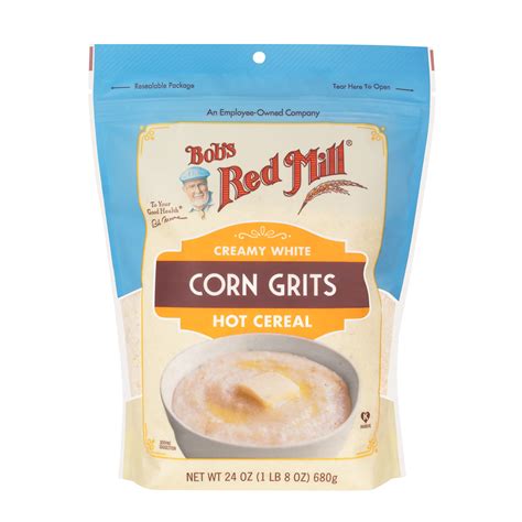 Bob's Red Mill Southern Style White Corn Grits 24 Oz Pack of 3 ...