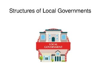 Image result for Local Government Structure