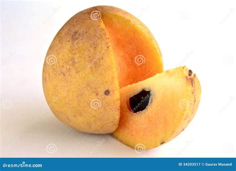 Indian fruit- Chikoo stock image. Image of agriculture - 34203517