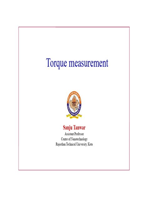 How to Measure Motor Torque Using Scale 的图像结果