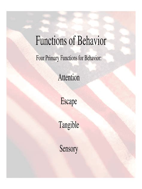 Image result for Functions of Behavior PDF