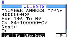 Programmation Casio 95 Graph 的图像结果