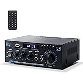 AK45 Bluetooth 5.0 Power Amplifier 2.0CH 40W x 2 Output Max 400W ...