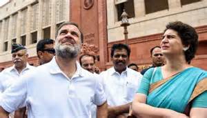 Slap on Congress face: BJP slams Rahul Gandhi, cites Karnataka survey ...