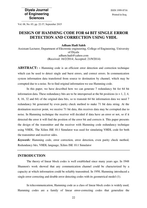 Image result for Error Detection Using Hamming Code Example