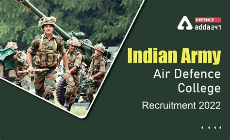 Indian Army Air Defence College Recruitment 2022 for Steno, LDC and LA ...