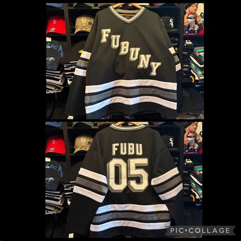 FUBU HOCKEY SHIRTS/ホッケーシャツ【FAM-61707】BLACK | FANTASTIC