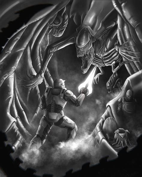 Alien vs Halo 的图像结果