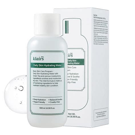 KLAIRS Daily Skin Hydrating Water, Jumbo 16.90 Fl Oz, Skin Hydrating ...
