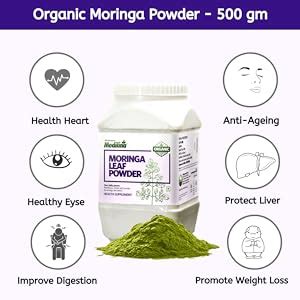 Buy Medilina Moringa Powder | Organic Cholestrol Metabolism Digestion ...