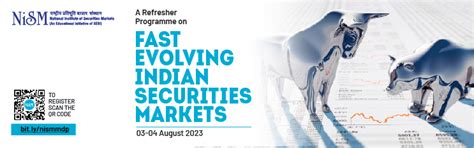 A Refresher Programme on Fast Evolving Indian Securities Markets ...