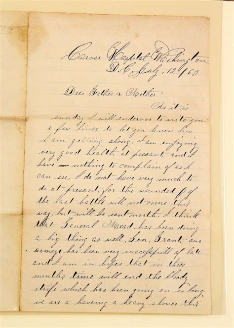 Gift of Civil War-era letters brings conflict to life - Houston Herald