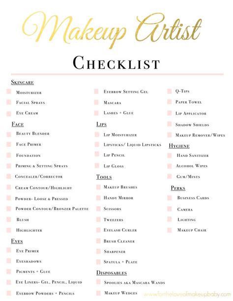 bridal makeup kit items list with price