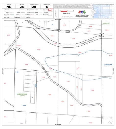 Snohomish County, WA Assessor Maps Selection
