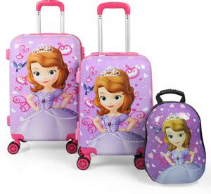 POLO CLASS 2Pc Set Kids Trolley with Kids Bag (18" & 22") - Pink ...