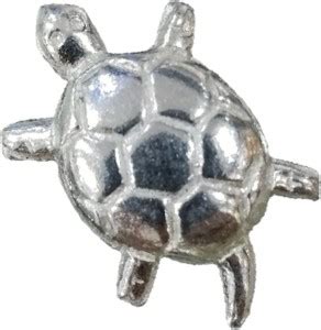 Bharat jewellers Pure Silver Turtle Tortoise Kachua for Vastu Feng Shui ...