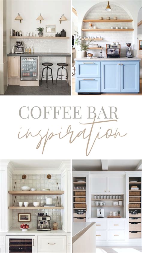 Built-In Coffee Bar Inspiration — Farmhouse Living