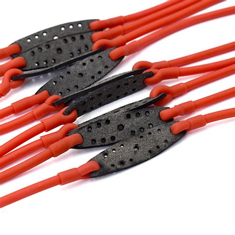 Super Elastic Round Tube Slingshot Rubber Band Outdoor Shooting Slings ...