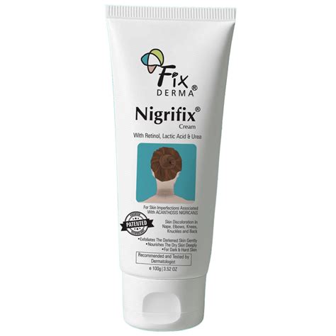 Buy Fixderma Nigrifix Cream for Dark Neck, Elbow & Knee, 100g ...
